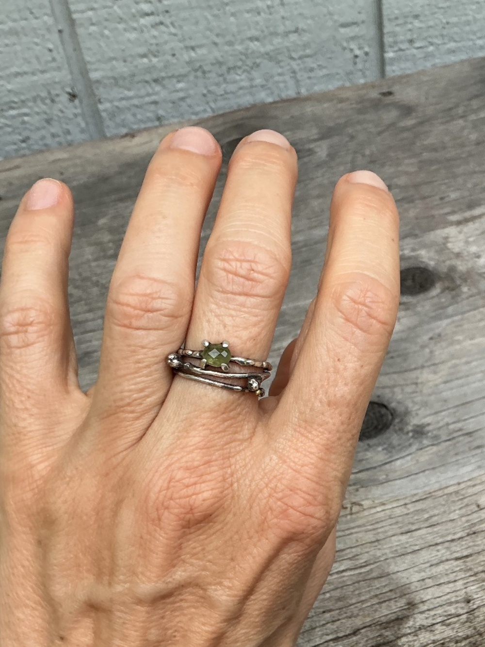 Variance Objects artisan silver gold RINGS handcrafted - Picture 5 of 5